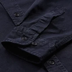 ET AL Erten Long Sleeve Shirt Navy