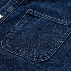ET AL Worker Denim Shirt Navy