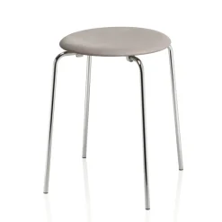 Fritz Hansen 3170 Dot Lava Grey Leather