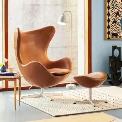 Fritz Hansen 3316 Ægget Grace Læder