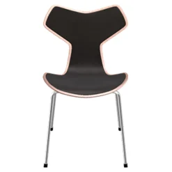 Fritz Hansen 3130 Grand Prix Stol Forsidepolstret Læder