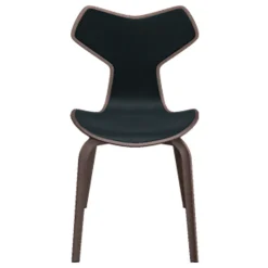 Fritz Hansen 4130 Grand Prix Stol Forsidepolstret Læder
