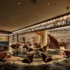 Fritz Hansen A222 Cirkulær Sofabord