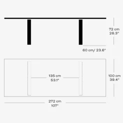Fritz Hansen CM27 Essay Spisebord