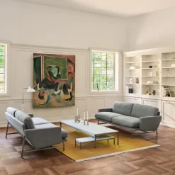 Fritz Hansen PL112 Lissoni Sofa 2-Pers Stof