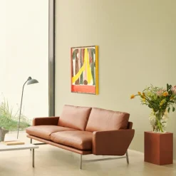 Fritz Hansen PL112 Lissoni Sofa 2-Pers Læder