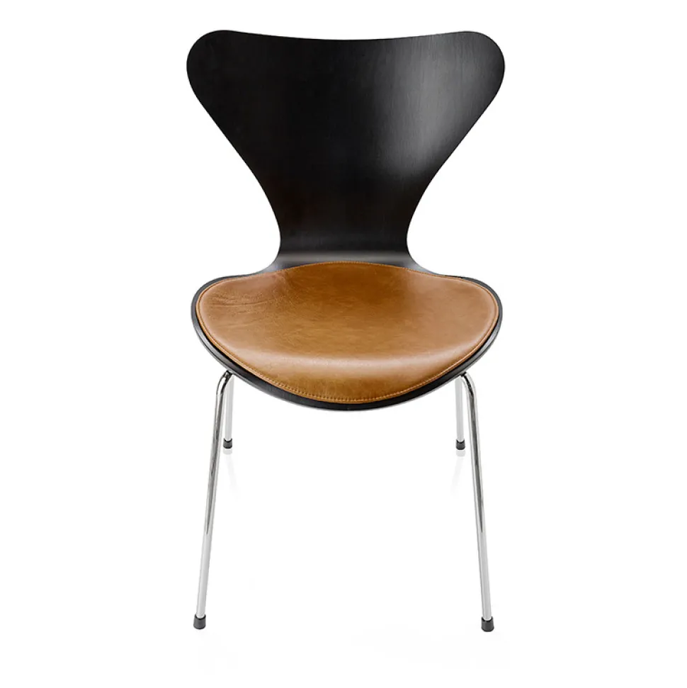 Fritz Hansen Sædepude Serie 7 Læder Sort