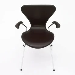Fritz Hansen Serie 7 Armstol Fuldpolstret Læder
