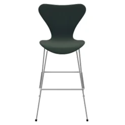 Fritz Hansen Serie 7 Lav Barstol Fuldpolstret Stof