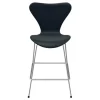 Fritz Hansen Serie 7 Lav Barstol Læder
