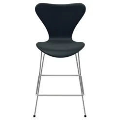 Fritz Hansen Serie 7 Lav Barstol Læder