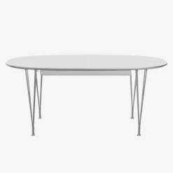 Fritz Hansen Super-Ellipse Bord Med Udtræk B620