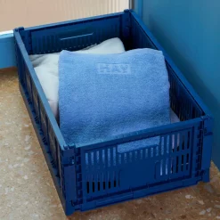 HAY Colour Crate Large Dark Blue