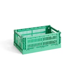 HAY Colour Crate Small Dark Mint