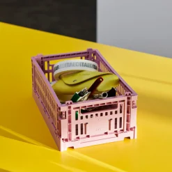 HAY Colour Crate Small Dusty Rose