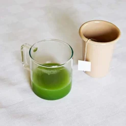 HAY Glass Coffee Mug M Clear