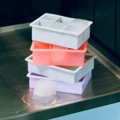 HAY Ice Cube Tray-6 Cubes XX-Large-Ice blue