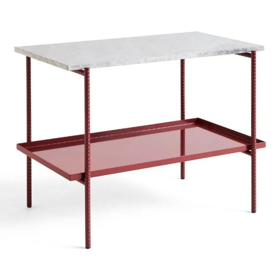 Hay Rebar Sidebord Rectangular Barn Red & Grey