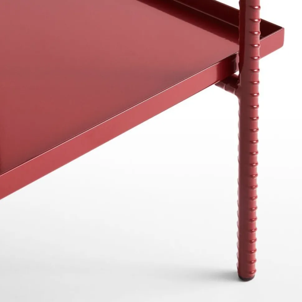 Hay Rebar Sidebord Rectangular Barn Red & Grey