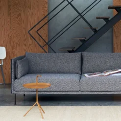 Hay Silhouette 2-Pers. Sofa Pulverlakeret stål & Olavi 03