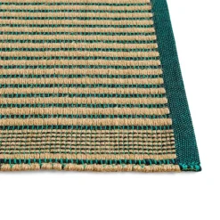 HAY Tapis Mat 60 x 95 Black & Green