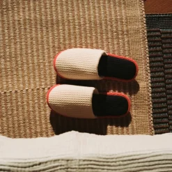 HAY Tapis Mat 60 x 95 Off White & Lavender