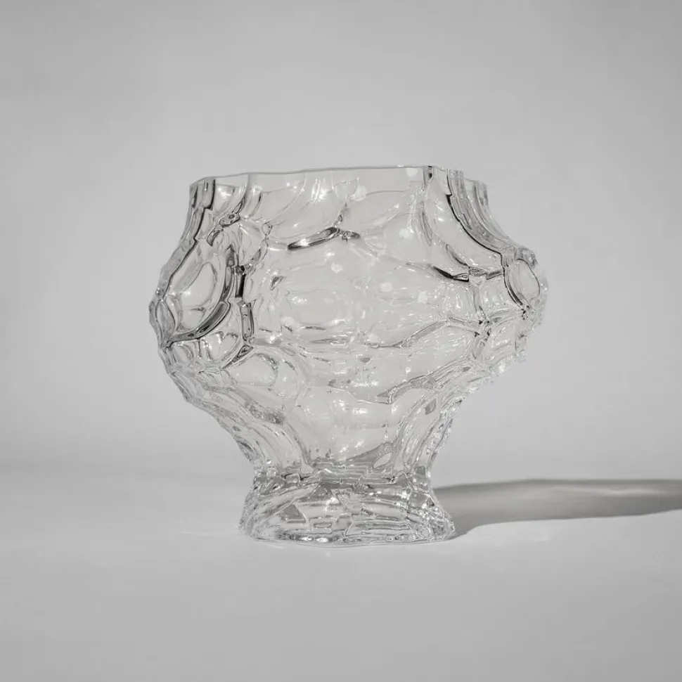 Hein Studio Canyon Vase Medium Clear