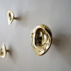 Hein Studio Ripple Knob No. 2 Large Gold