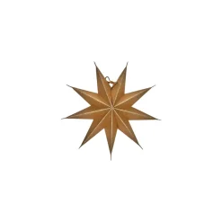 House Doctor 9 Point Star Nature Small
