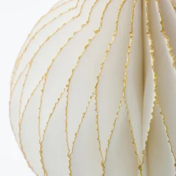 House Doctor Alsta Ornament Off-White/Golden Large