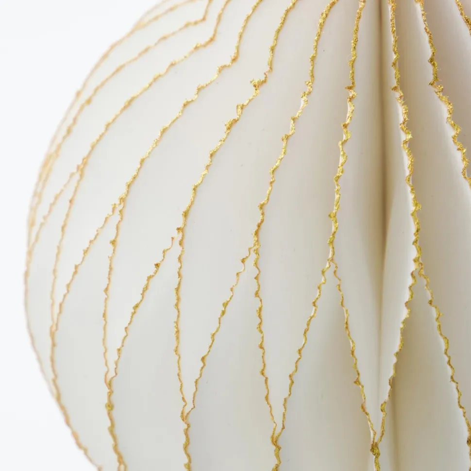 House Doctor Alsta Ornament Off-White/Golden Large