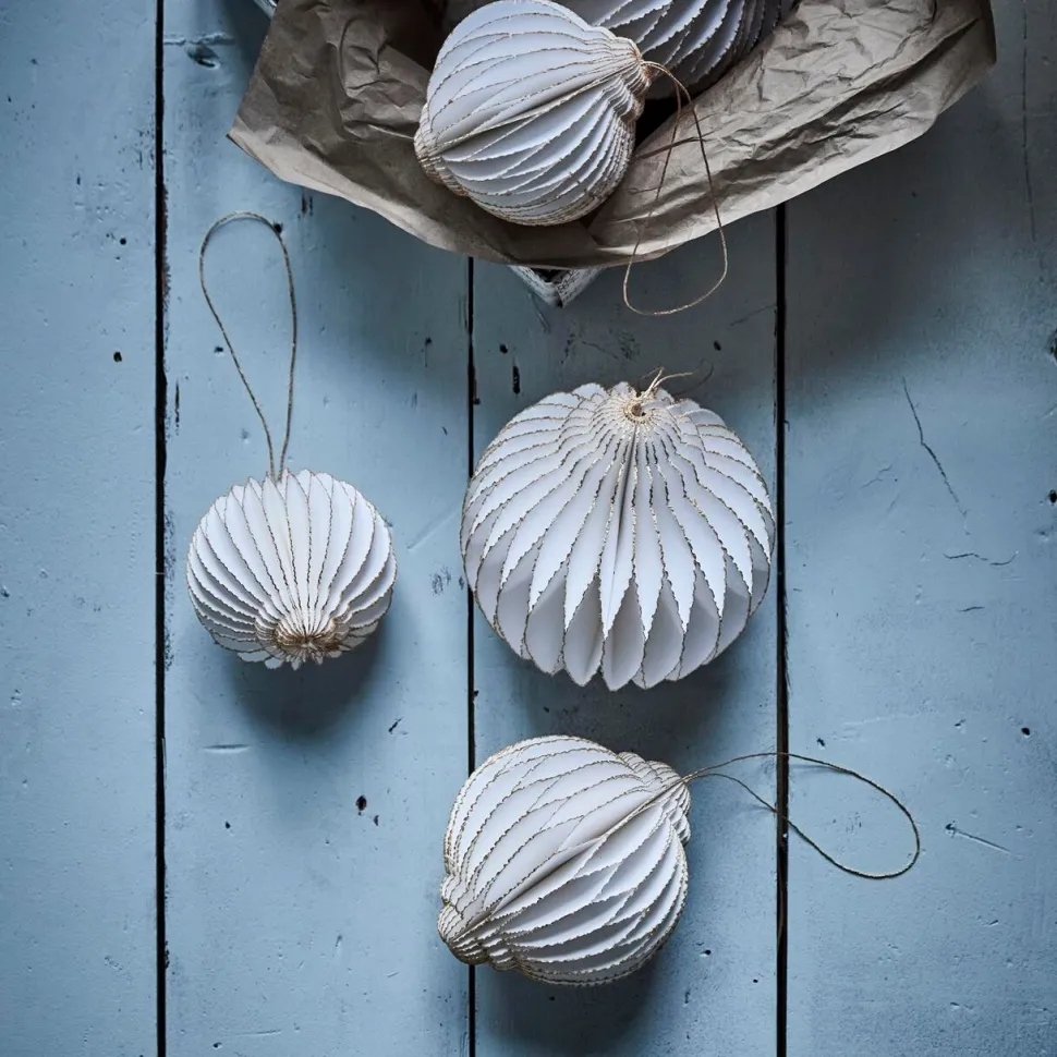 House Doctor Alsta Ornament Off-White/Golden Large