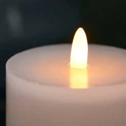 House Doctor Candle LED White Medium