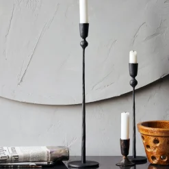 House Doctor Candle Stand Trivo Black Large
