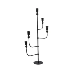 House Doctor Candle Stand Ira Black