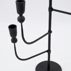 House Doctor Candle Stand Ira Black