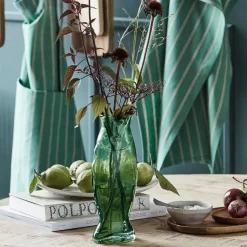 House Doctor Fish Vase Green