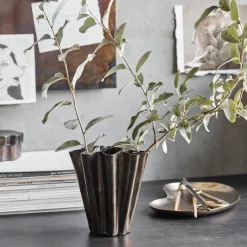 House Doctor Flood Vase Antique Brown