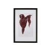 House Doctor Lady Wall Art Bordeaux