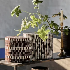 House Doctor Lango Storage Boxes Brown/Nature