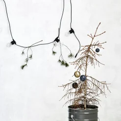 House Doctor Light String Lights Black