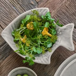 House Doctor Maki Serving Dish Grey