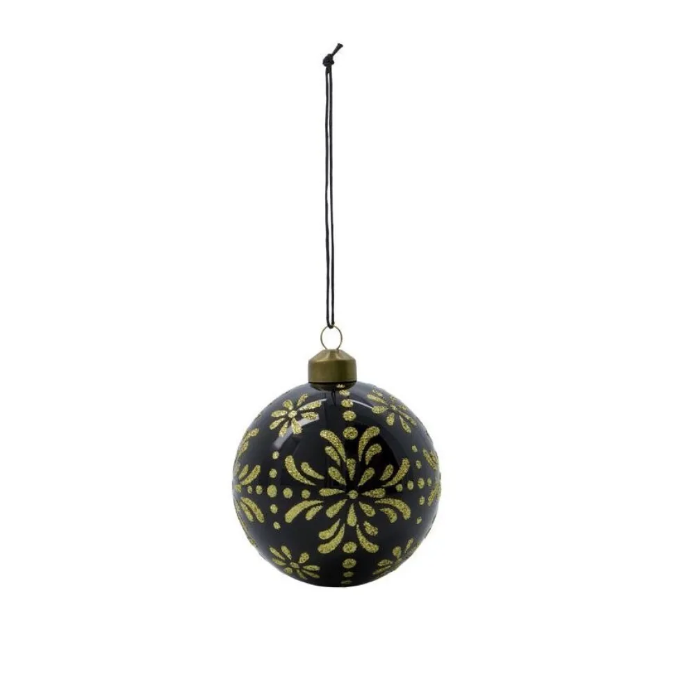 House Doctor Mente Ornament Black