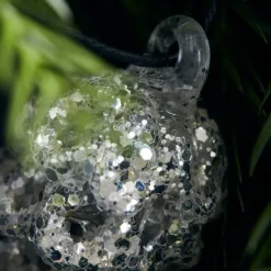 House Doctor Ornament Cone Silver Small