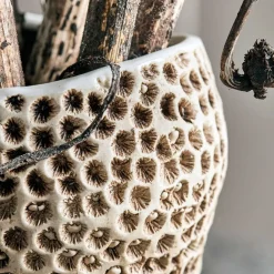 House Doctor Pan Vase Beige