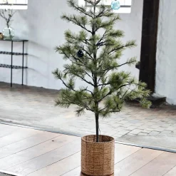 House Doctor Pin Christmas Tree With LED Nature Small