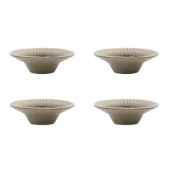 House Doctor Pleat Egg Cups Grey/Brown