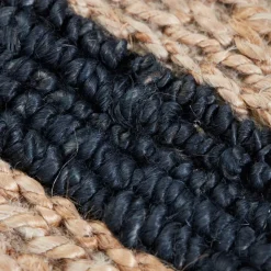 House Doctor Rimi Rug Natural/Black