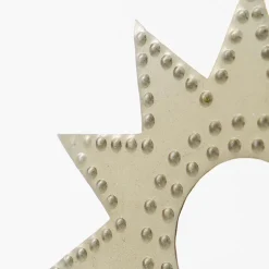 House Doctor Ring Candle Rings Antique Champagne Silver