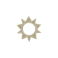 House Doctor Ring Napkin Rings Antique Champagne Silver